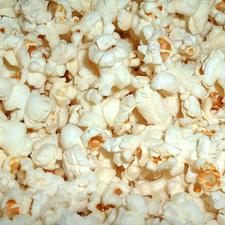 Photo of popped popcorn