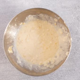 Add pancake mix