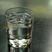 Photo of a glass of water with ice