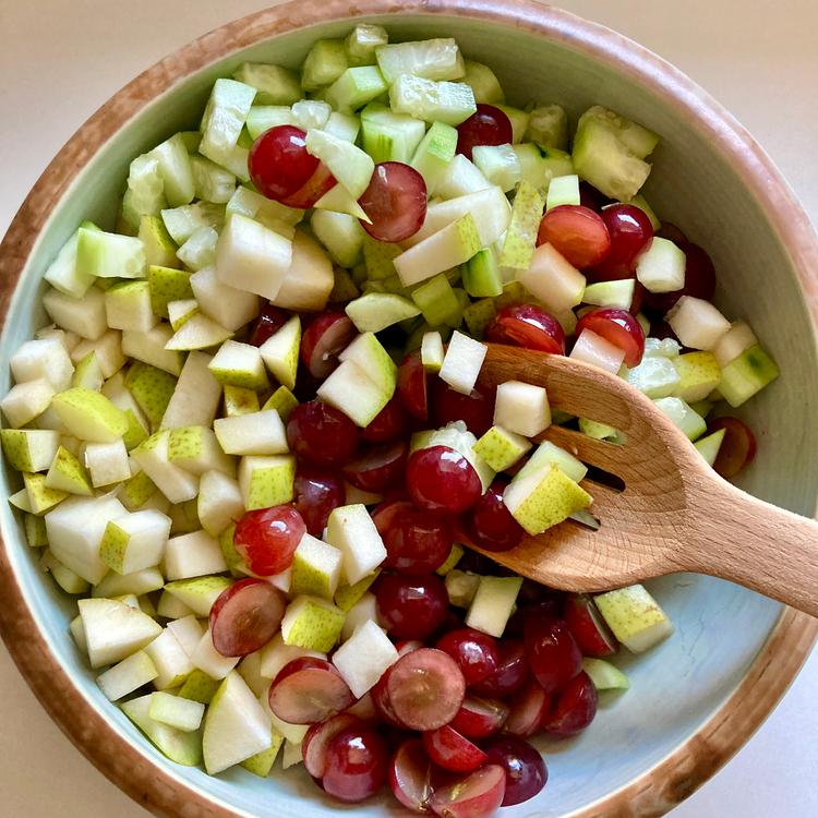 Photo of Pear, Grape and Cucumber Salad part 2