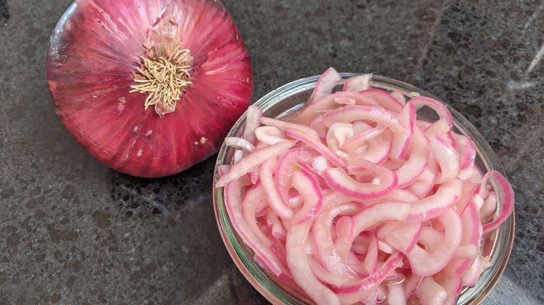 Photo of pickled onions
