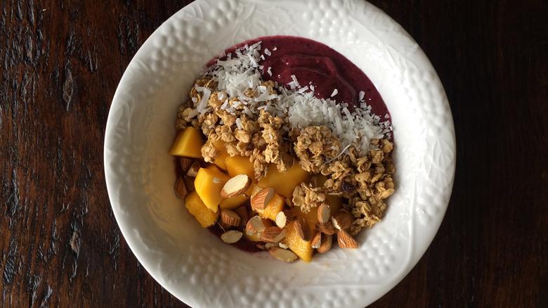 Photo of prepared Smoothie Bowl