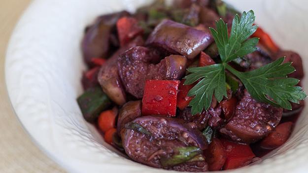 Photo of prepared Eggplant Salad