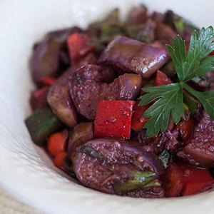 Photo of prepared Eggplant Salad