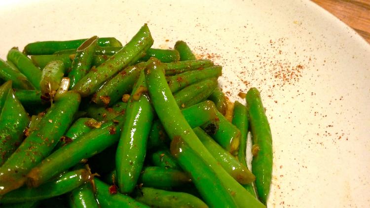 Photo of prepared Spicy Green Beans
