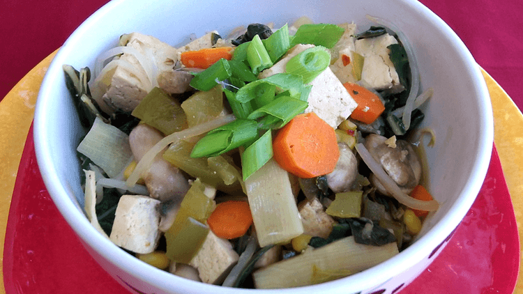 Vegetable Tofu Stir Fry