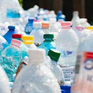 Photo of plastic water bottles 