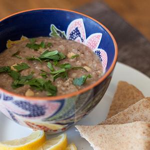 Photo of prepared Slow Cooker Burmese Barley and Lentil Soup