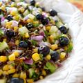 Corn, Blueberry, and Wild Rice Salad