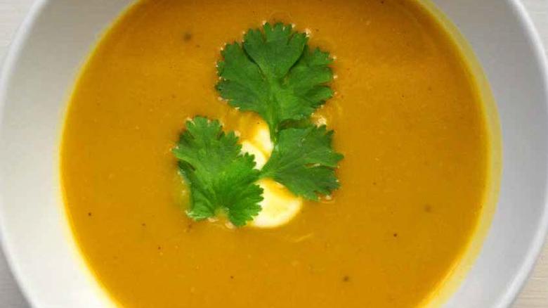 Photo of prepared Lightly Curried Butternut Squash