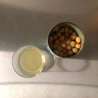 Chickpeas drained