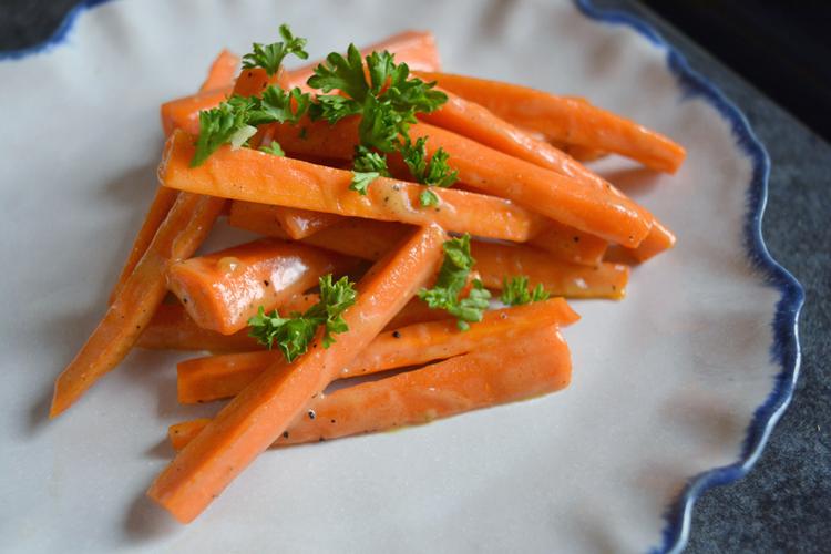 Photo of prepared Honey-Mustard Carrots