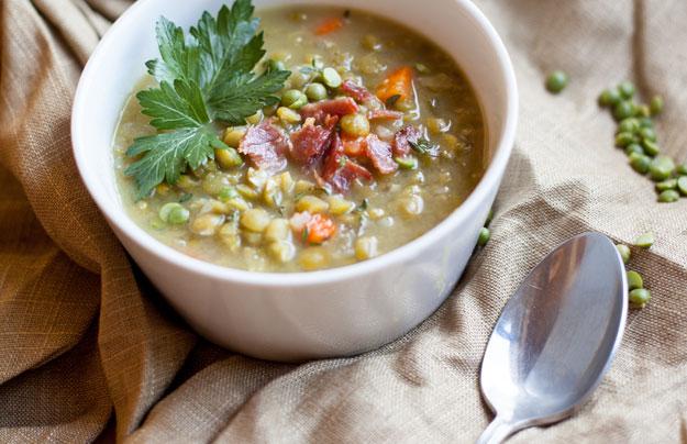 Photo of Split Pea Soup in a bowl