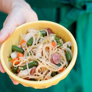 Photo of Pancit Noodles in a bowl