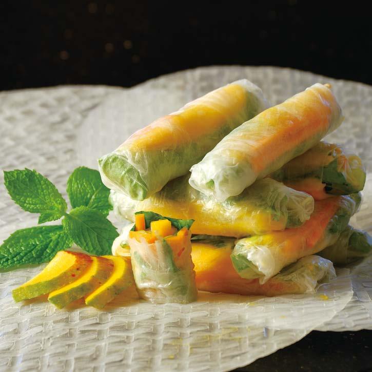 Mango Cucumber Wrap