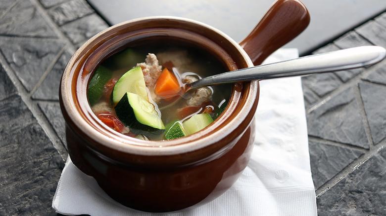 Photo of prepared Meatball Soup