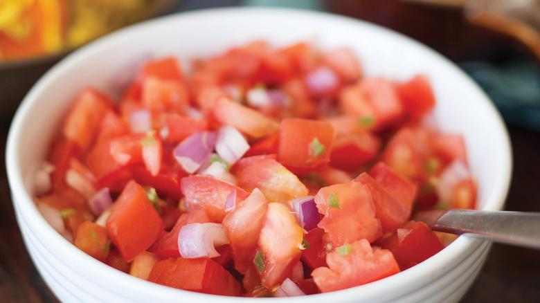 Recipe photo: Ethiopian Tomato Salad
