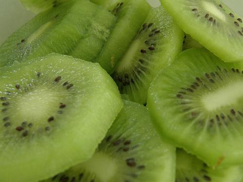 Photo of sliced kiwi