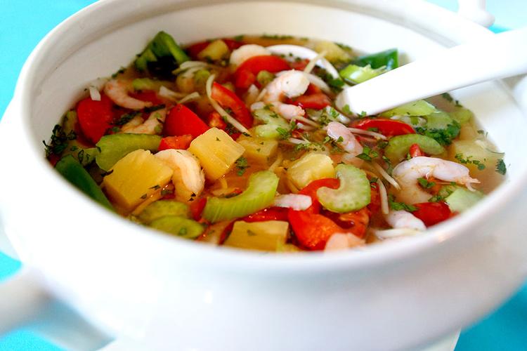 Photo of prepared VIETNAMESE HOT AND SOUR SOUP 