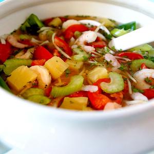 Photo of prepared VIETNAMESE HOT AND SOUR SOUP 