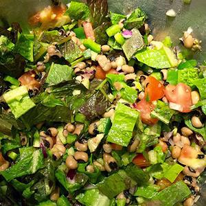 Photo of prepared Black Eyed Pea Salad