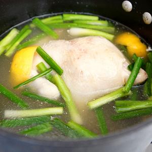 Photo of prepared POACHED CHICKEN