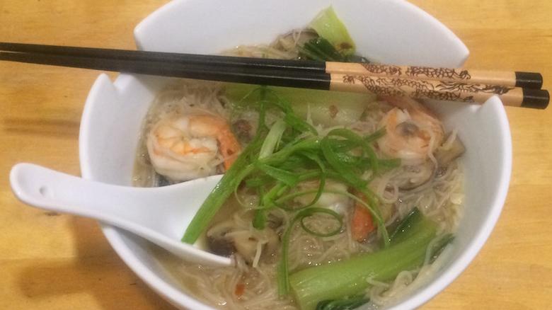 Photo of prepared Spicy Shrimp Bowl