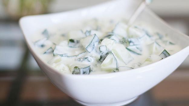 Photo of prepared Yogurt with Cucumber